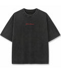 Vintage Fade Wash Oversized T-shirt Front Design