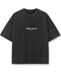 Vintage Fade Wash Oversized T-shirt Front Design