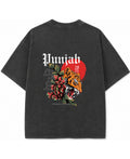 Vintage Fade Wash Oversized T-shirt Back Design